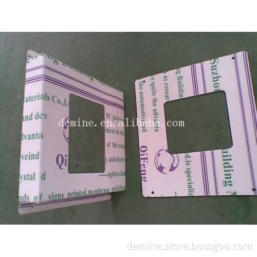 CNC polycarbonate board carving
